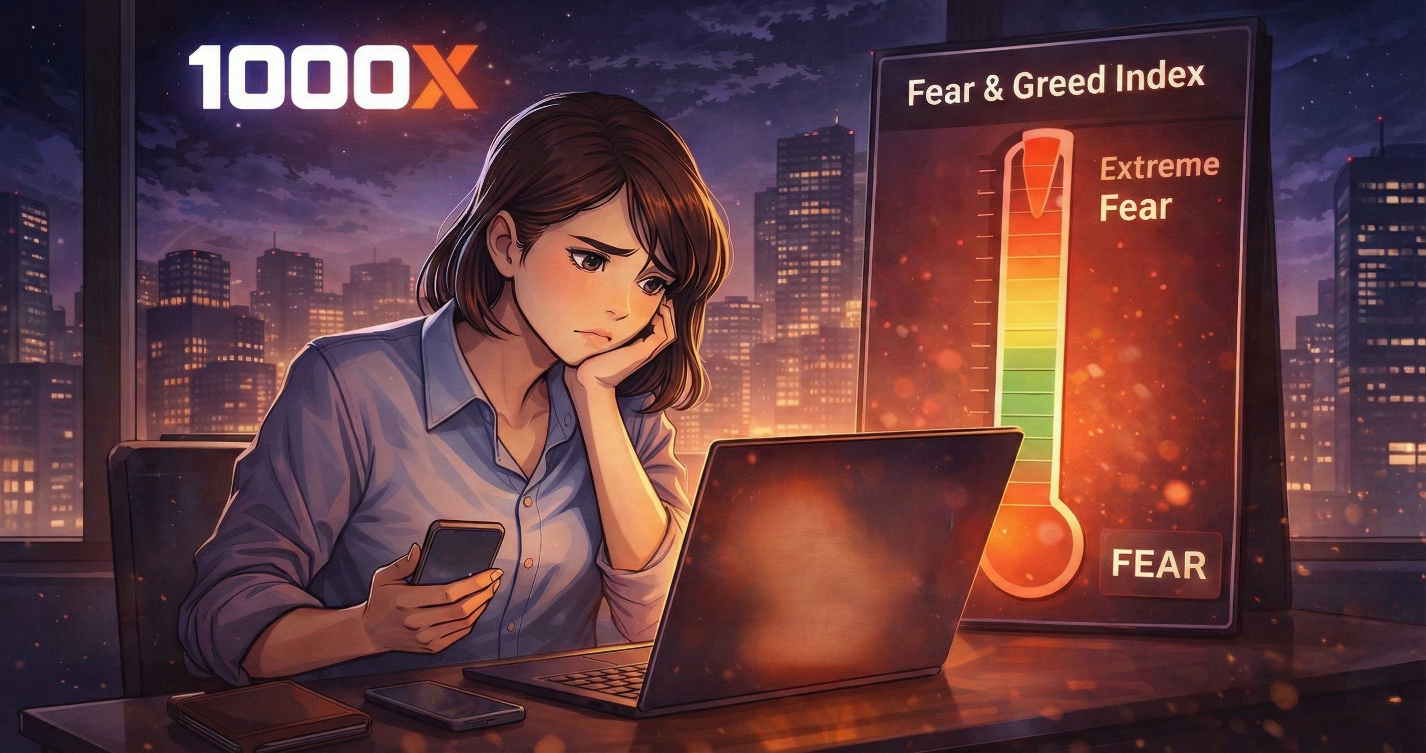 恐懼貪心指數極限恐懼是買入點嗎？答案可能是相反的